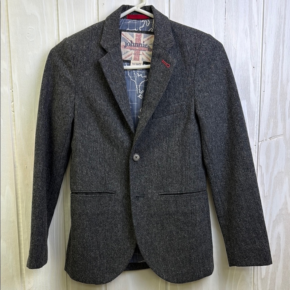 Boden Gray Blazer for Boys. Size 11-12 youth